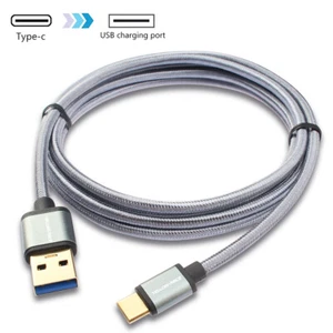 USB-IF Certified USB-C 3.1 Fast Charging Data Sync Charger Cable(3FT) Aluminiun - Picture 1 of 12