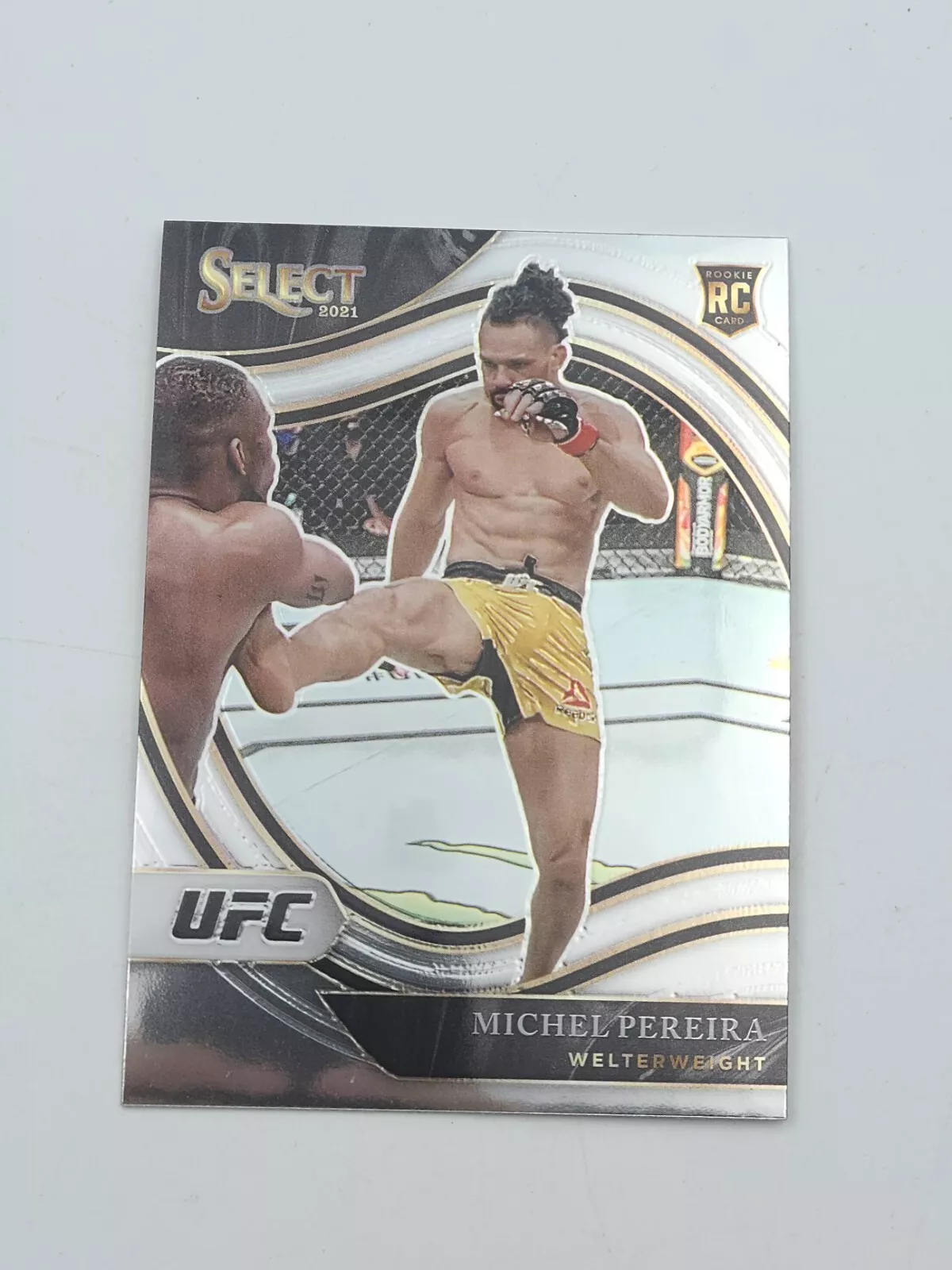 2021 Panini Select UFC Octagonside Michel Pereira #262 Rookie RC