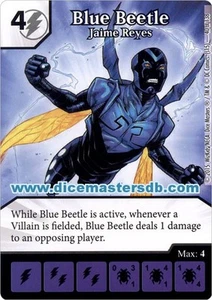 Blue Beetle Jaime Reyes #40 - Justice League - DC Dice Masters - Picture 1 of 1