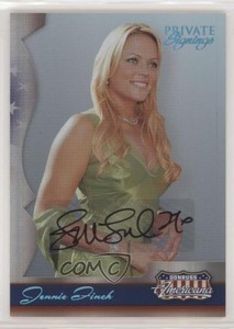 2007 Donruss Americana Private Signings Platinum /500 Jennie Finch #53 Auto 9b4