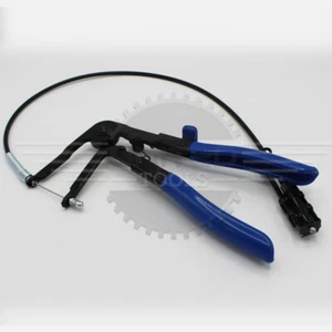 Abrazadera de manguera flexible de largo alcance US Pro clip banda trinquete extracción alicates 2056 - Imagen 1 de 2