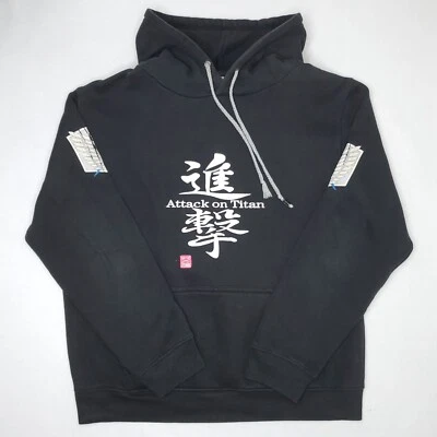 Attack On Titan Shingeki no Kyojin Scouting Legion Sudadera con Capucha Pullover Envejecido XL Foto 1 de 4