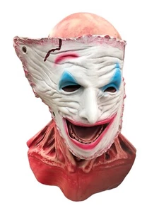 JOKER/SKULL MASK.   REMOVABLE FACE. LATEX . ADULT SIZE. - Picture 1 of 2