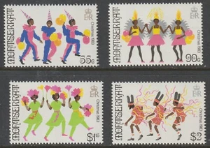 Montserrat 1983 #516-19 Christmas Carnival - MNH - Picture 1 of 5