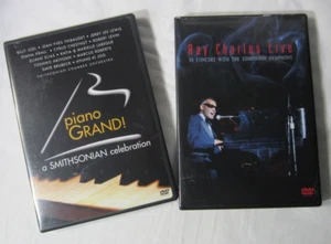 Concert Piano 2 DVD Bundle Piano Grand Smithsonian and Ray Charles Live Edmonton - Picture 1 of 7