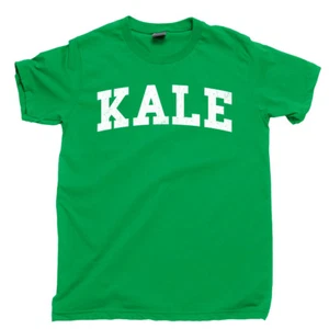 KALE University T Shirt Vegetables Curly Lacinto Redbor Siberian Kale Yeah Tee - Picture 1 of 9