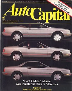 AUTO CAPITAL N. 9 SETTEMBRE 1986 - Picture 1 of 1