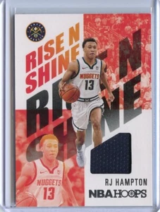 2020-21 Hoops Rise N Shine Memorabilia #4 RJ Hampton - Picture 1 of 1