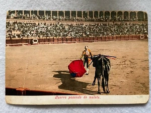 Bullfighting Vintage Spanish Postcard - Picture 1 of 2