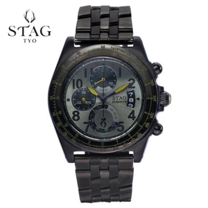 Herrenuhr, STAG TYO, STG007B, japanisches Hochleistungs-Chronographenwerk - Bild 1 von 30