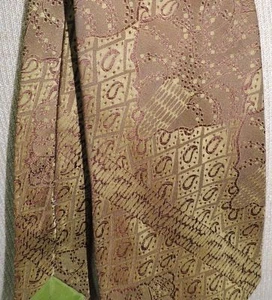 Eine Wemlon Wembley Krawatte/Krawatte Vintage Gold 57" x 3,75" 60er oder 70er - Bild 1 von 3