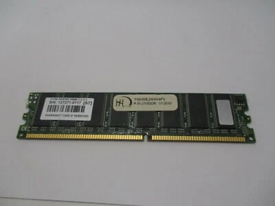 Transcend TS64MLD64V6F5 210DDR 512020 512MB DDR266 DIMM 2.5-3-3 Memory - Image 1 of 3