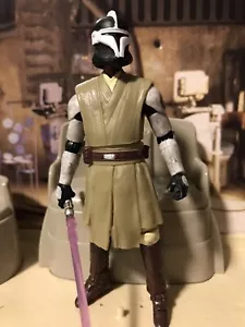 Figura de armadura clon personalizada Star Wars Mace Windu universo eliminado 3,75"" guerras clon - Imagen 1 de 1