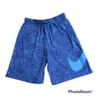 Authentic Nike Dri-Fit Graphic Tropical Camo Blue Training Shorts  904627-455