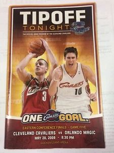 TIPOFF TONIGHT 5/28/2009 Eastern Conference Finals Game 5 Great Condition!! - Picture 1 of 1