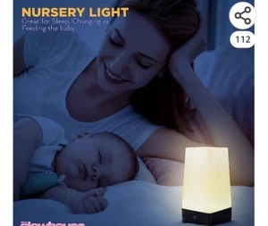  Kabelloser PIR-Bewegungssensor LED Nachtlicht batteriebetriebene Bronzelampe (quadratisch) - Bild 1 von 5