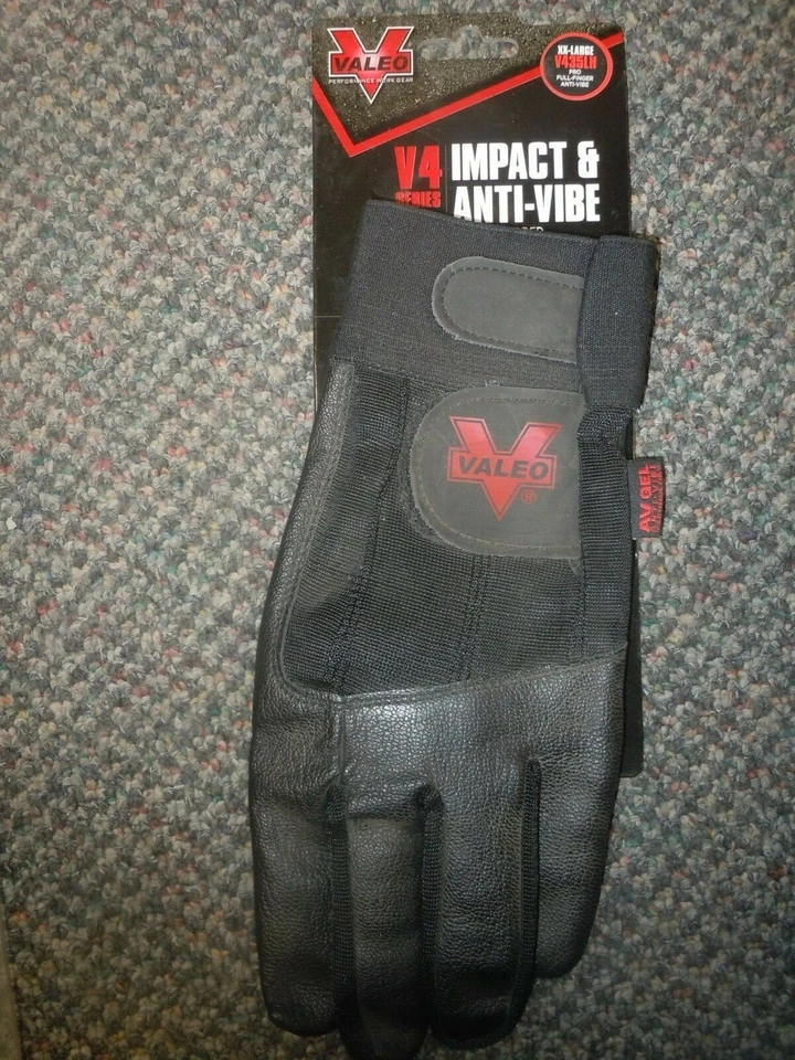 Valeo V435 Dedo Completo Impacto Y Anti-Vibración 1 Guante Elige Talla y Mano Foto 1 de 3