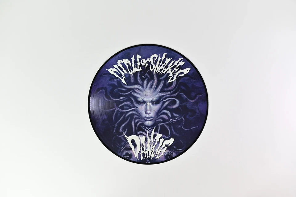 Danzig - Circle Of Snakes Regain Records Picture Disc with Blue Background - Image 1 of 2