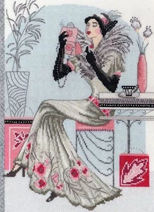 Bothy threads XRT1 Roaring Twenties Evelyn Stickerei Kreuzstich Gezählter - Picture 1 of 1