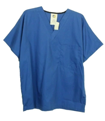 24/7 Scrubs Men's Royal Blue Scrub Size M - Image 1 of 3