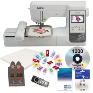 Brother Innov-is NS1150E NS1150 Embroidery Machine + BES Blue Bonus Bundle - Picture 1 of 2
