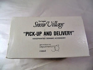 DEPT 56 Original Snow Village "Abholung und Lieferung" - Bild 1 von 4