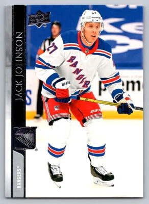 # 594 Jack Johnson New York Rangers 2020-21 Upper Deck - Image 1 of 2