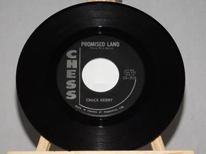 CHUCK BERRY Promised Land 1964 1st Press CHESS ROCKABILLY 45 Canada Release - Picture 1 of 3