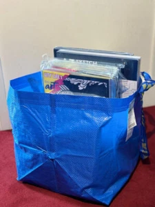 New Ikea FRAKTA Blue Carrier Bags, Laundry Storage Waste, Pack of 3, Large 71L. - Picture 1 of 7