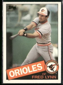 1985 Topps Traded #77T Fred Lynn - Picture 1 of 2
