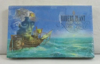 Robert Plant Nine Lives 9 CD + DVD 10 Disc Box Set Remastered 2006 Rhino OOP NEW Foto 1 de 4