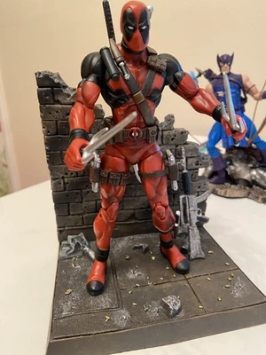 "Figura de acción suelta Marvel Diamond Select Deadpool escala 7""" Foto 1 de 4