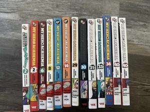 My Hero Academia manga lot Of 13 English Random Books + Team Up Missions 2 - - Picture 1 of 5