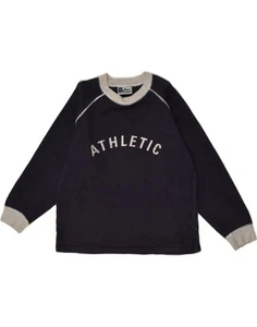 Sudadera Jersey ASICS Niños Gráfico 9-10 Años Azul Marino Algodón BG98 - Imagen 1 de 4
