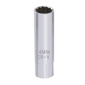 14mm Spark Plugs Socket Removal Tool 12Point Designs Maximizes Torque Efficiency - Picture 1 of 8