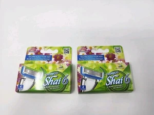 Dorco Shai 6 Klingenpatronen Damen Body Contouring 2 Packungen à 4 Stück eingestellt - Bild 1 von 6