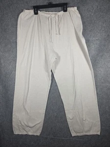 LL Bean Women's Sleepwear Light Khaki Beige Size L Regular Lounge Night Time - Picture 1 of 8