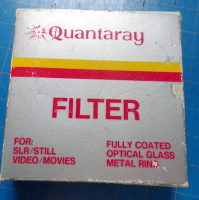VTG. Quantaray 1A SKY 52mm Lens Filter Japan in Orig. case, box & instructions - Image 1 of 4