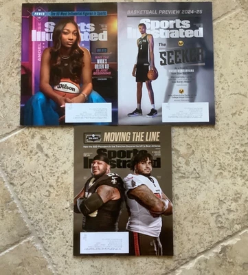 Sports Illustrated Magazine Oct. - Dec. 2024 Cesar Ruiz & Tristan Wirfs + More - Image 1 of 4