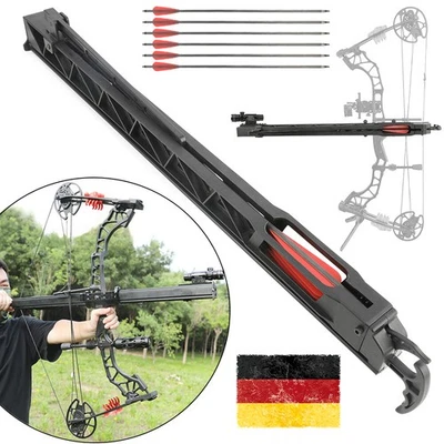 Bogenschießen Schnellbogenschütze Launcher 6 Pfeil Compound Bogen Serienaufnahme - Bild 1 von 4