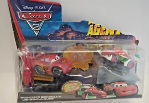 New Disney Pixar Cars 2 Francesco Bernoulli, Lightning McQueen Racers V4248 - Picture 1 of 7