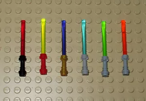 Lego Star Wars Jedi Lightsaber x 6 - New - Picture 1 of 6