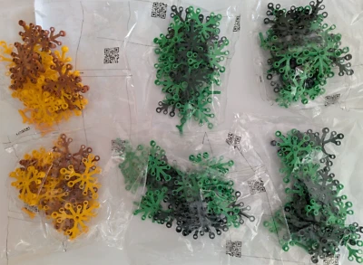LEGO 21318 Six Bags Of Leaves/Foliage   Only   Ideas Tree House See Deails Below - Image 1 of 3