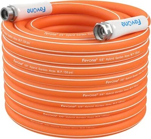 100 ft Garden Hose, Heavy Duty, 5/8" ID, 600 Psi, Kink-Free, Safe for Drinking - Picture 1 of 9