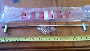 12x 320mm solid Polished Stainless steel Cupboard draw rail handle T-Bar 1206743 - Bild 1 von 1