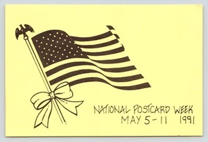 1991 National Postcard Week May 5-11, Country Club Towers Clifton New Jersey UNP - Picture 1 of 2