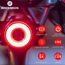 ROCKBROS Smart Bike Rear Light Auto Brake Sensing Waterproof Bicycle Taillight