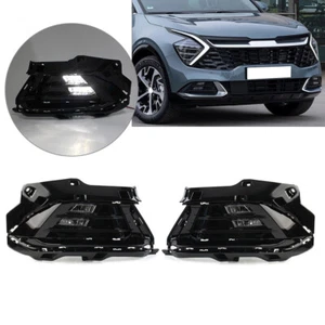DRL Daytime Running Driving Fog Light Lamp For Kia Sportage KX5 2021-2023 - Picture 1 of 14