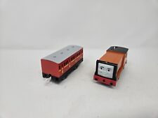 Thomas & Friends Trackmaster Rusty W/ Coach Train Tank Hit Toy VGUC