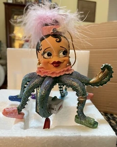 December Diamonds Imelda Octopus Ornament - Picture 1 of 4